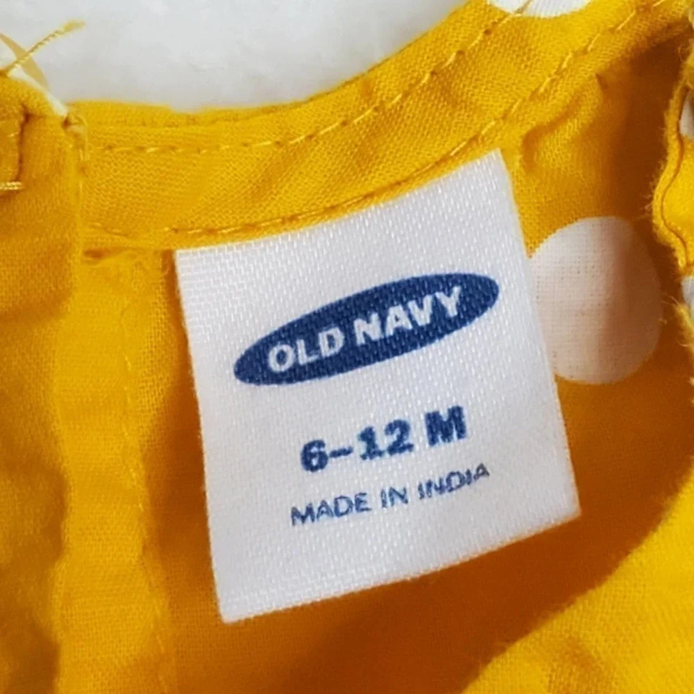 Old Navy Top & Bloomers Set Blue 6-12 mo